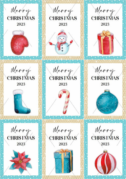 3-IN-1 CHRISTMAS 2023 BUNDLE - Red & Blue
