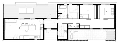 3D HOUSE PLANS:  Small House / Flat