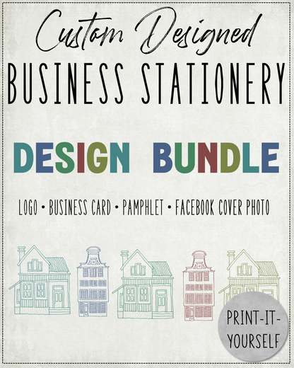 CUSTOM DESIGNED:  Business Stationery - Design Bundle